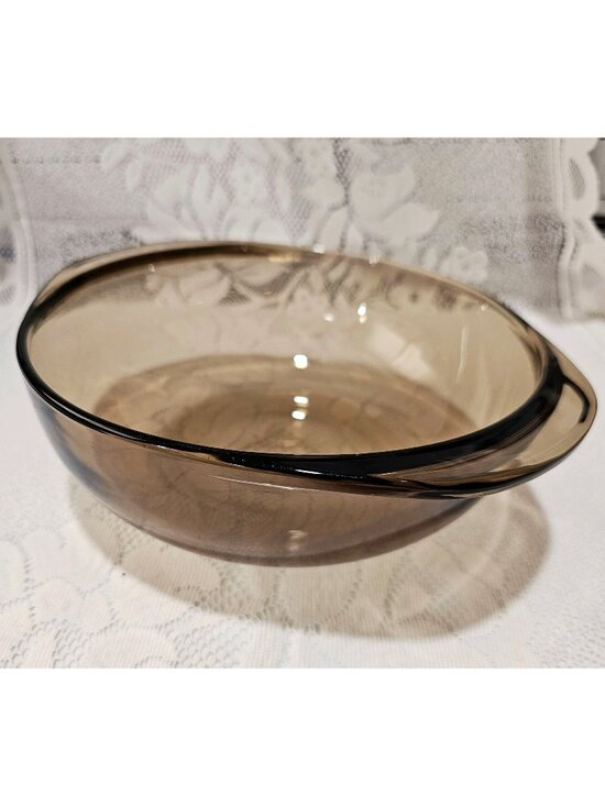 CorningWare Other - Pyrex Vision Amber Casserole Dish 1.5qt Corning Ware vtg oven to table bake